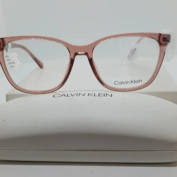 NWT women\'s CALVIN KLEIN EYEGLASS FRAMES CK20525G CRYSTAL ROSE Calvin Klein Women main image 2